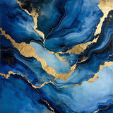 Elegant Abstract Swirl Aesthetic(Blue)