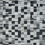 Ultra Soft Area Rug, Non Slip, Stain Resistant, Washable Area Rugs for Living Room, Bedroom, Stylish Minimalist Lattice Arrangement(Gray)