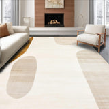 Ultra Soft Area Rug, Non Slip, Stain Resistant, Washable Area Rugs for Living Room, Bedroom, Muted Beige with Boho and Warm Neutral Color Variations(Beige)