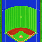 Bold Striking Baseball Graphic Design(Blue)