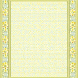 Ultra Soft Area Rug, Non Slip, Stain Resistant, Washable Area Rugs for Living Room, Bedroom, Fresh Meadow Indoor(Yellow)