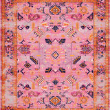 Dynamic Floral Whirlwind Motif(Pink)