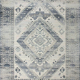 Ultra Soft Area Rug, Non Slip, Stain Resistant, Washable Area Rugs for Living Room, Bedroom, Elegant Geometric Earth Tones(Gray)