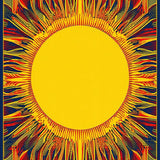 Warm Toned Artistic Swirl(Yellow)