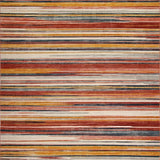 Ultra Soft Area Rug, Non Slip, Stain Resistant, Washable Area Rugs for Living Room, Bedroom, Artistic Casual Woven Aesthetic(Red)