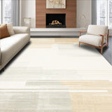 Ultra Soft Area Rug, Non Slip, Stain Resistant, Washable Area Rugs for Living Room, Bedroom, Beige Floor Runner Abstract(Beige)