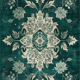 Cozy Dark Green Lattice Style(Green)