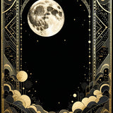 Elegant Whimsical Spiral Artwork(Black)