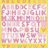 Cheerful Educational Circle Motif(Yellow)