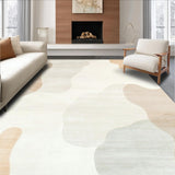 Ultra Soft Area Rug, Non Slip, Stain Resistant, Washable Area Rugs for Living Room, Bedroom, Cloud Beige Foam Bath Non Slip Absorbent(Beige)
