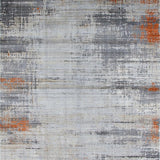 Artful Symmetrical Gray and Rust(Gray)