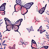 Ultra Soft Area Rug, Non Slip, Stain Resistant, Washable Area Rugs for Living Room, Bedroom, Radiant Kids' Nature Wonderland(Pink)