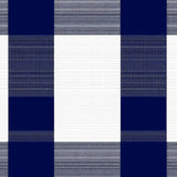 Elegant Minimalist Blue Plaid Design(Blue)