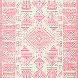 Whimsical Floral Ethno Print Theme(Pink)