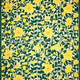 Ultra Soft Area Rug, Non Slip, Stain Resistant, Washable Area Rugs for Living Room, Bedroom, Wildflower Print Area for Bathroom(Yellow)