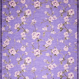 Ultra Soft Area Rug, Non Slip, Stain Resistant, Washable Area Rugs for Living Room, Bedroom, Vibrant Purple Abstract Swirls(Purple)