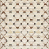 Ultra Soft Area Rug, Non Slip, Stain Resistant, Washable Area Rugs for Living Room, Bedroom, Sophisticated Neutral Area With Transitional Geometric(Beige)