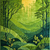 Charming Spring Blossom(Green)