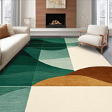 Stylish Contemporary Faded Textures(Green)