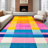 Eclectic Colorful Stripe Motif(Yellow)
