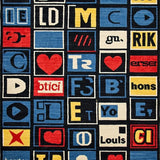 Chic Humorous Monochrome Design(Blue)