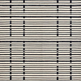 Contemporary Earthy Stripe Harmony(Black)