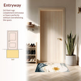 Contemporary Earthy Geometric Touch(Beige)