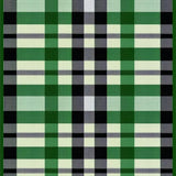 Inviting Holiday Plaid Decor Element(Green)