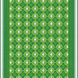 Charming Springtime Checkered Aesthetic(Green)
