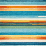 Chic Colorful Tiled Design(Blue)