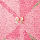 Ultra Soft Area Rug, Non Slip, Stain Resistant, Washable Area Rugs for Living Room, Bedroom, Coquette Pink Bow Bathroom Mat Non-Slip(Pink)