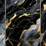Modern Opulent Artistic Design(Black)
