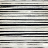 Ultra Soft Area Rug, Non Slip, Stain Resistant, Washable Area Rugs for Living Room, Bedroom, Contemporary Black White Rug(Black)