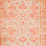 Ultra Soft Area Rug, Non Slip, Stain Resistant, Washable Area Rugs for Living Room, Bedroom, Rustic Vintage Seal Pattern(Pink)