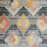 Ultra Soft Area Rug, Non Slip, Stain Resistant, Washable Area Rugs for Living Room, Bedroom, Artistic Abstract Earthy Tones(Gray)