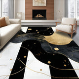 Contemporary Artistic Swirl(Black)