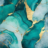 Contemporary Fluid Abstract Design(Blue)