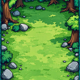 Lively Natural Elements Composition(Green)