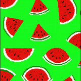 Charming Childlike Melon Imagery(Green)