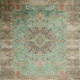 Minimalist Classic Medallion Style(Green)