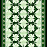 Playful Traditional Trellis Style(Green)