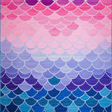Lively Iridescent Fish Scale Design(Pink)
