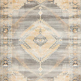 Chic Monochrome Medallion Accent(Beige)