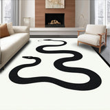Chic Black and Off White Graphic Theme(Black)