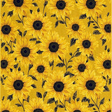 Playful Floral Contrast Element(Yellow)