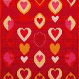 Bold Retro Heart Shape(Red)