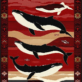 Chic Marine Life Visual(Red)