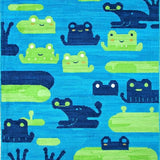 Fun Frog Fantasy Bath Accessory(Blue)