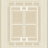 Elegant Textured Modern Motif(Beige)