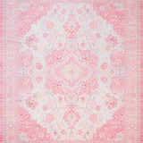 Ultra Soft Area Rug, Non Slip, Stain Resistant, Washable Area Rugs for Living Room, Bedroom, Playful Pastel Pink Symphony(Pink)